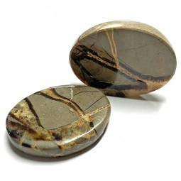 Galet Plat de Septaria pour Chakra