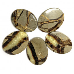 Galet Plat de Septaria pour Chakra