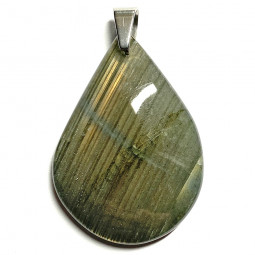 Pendentif Goutte en Labradorite - 16 grammes