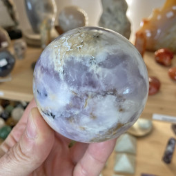 Sphère en Agate Dendrite - 433 Grammes