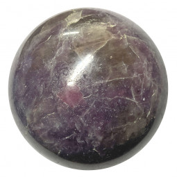 Sphère en Lépidolite Violette - 326 Grammes