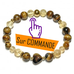 Bracelet Boules en Oeil de...