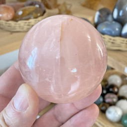 Sphère en Quartz Rose - 304 Grammes