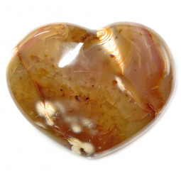 Coeur en Cornaline 320 Grammes