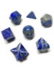 Solides de Platon en Lapis-Lazuli par 5