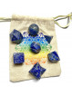 Solides de Platon en Lapis-Lazuli par 5