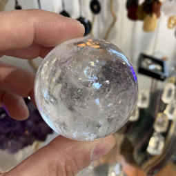 Sphère en Cristal de Roche du Brésil - 177 Grammes