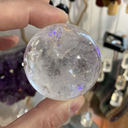 Sphère en Cristal de Roche du Brésil - 177 Grammes