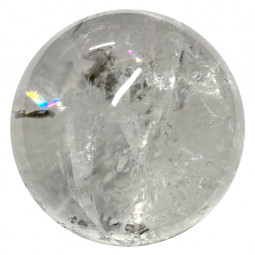 Sphère en Cristal de Roche du Brésil - 256 Grammes