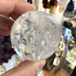 Sphère en Cristal de Roche du Brésil - 256 Grammes