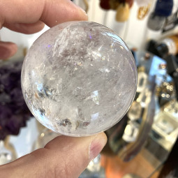 Sphère en Cristal de Roche du Brésil - 256 Grammes