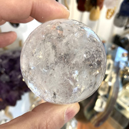 Sphère en Cristal de Roche du Brésil - 256 Grammes