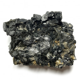 Macle de Tourmaline Noire - Schorl Brut - 144 Grammes