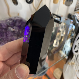 Pointe en Obsidienne Noire - 154 Grammes