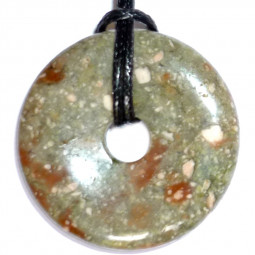 Pendentif Donut en Rhyolite