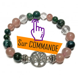 Bracelet Boules Agate...