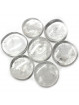Galet Plat de Cristal de Roche pour Chakra