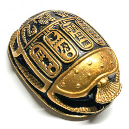 Statuette Scarabée Égyptien