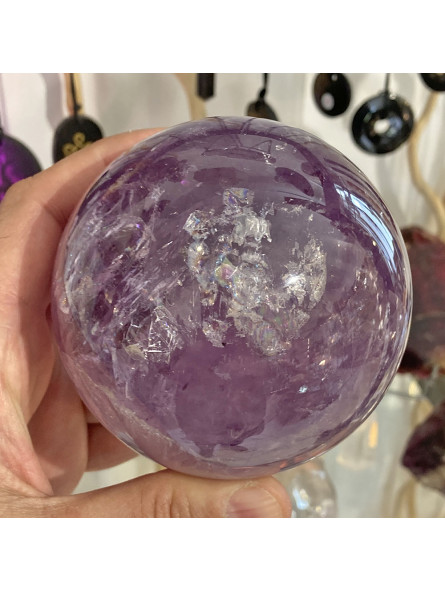 Sphère en Améthyste - 1000 grammes
