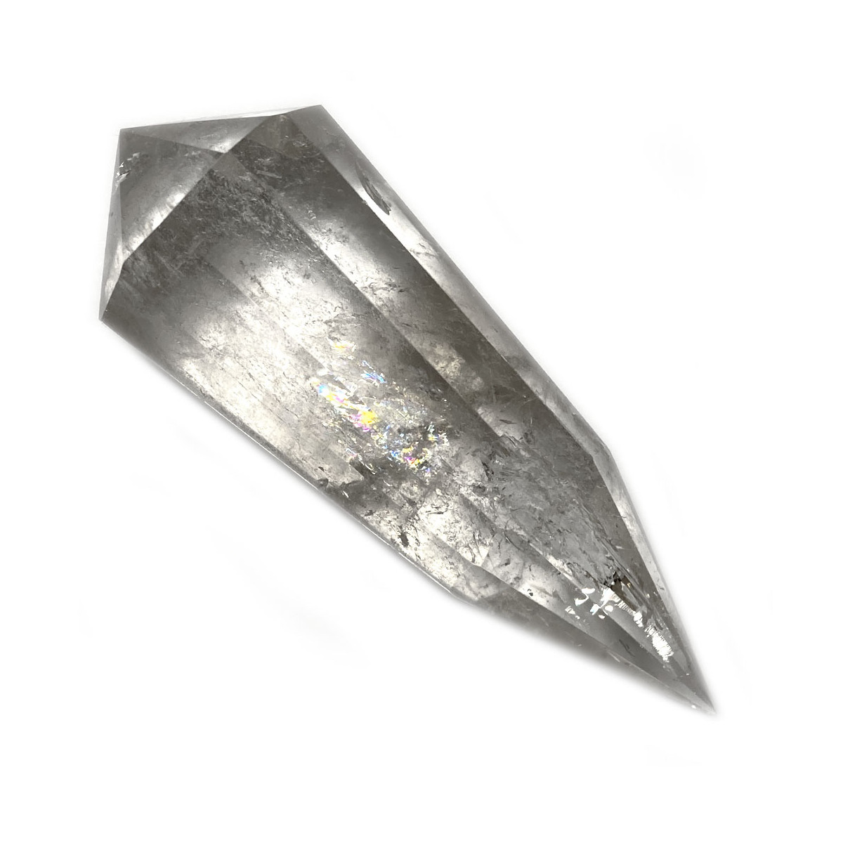 Pointe Vogel en Cristal de Roche - 8 cm