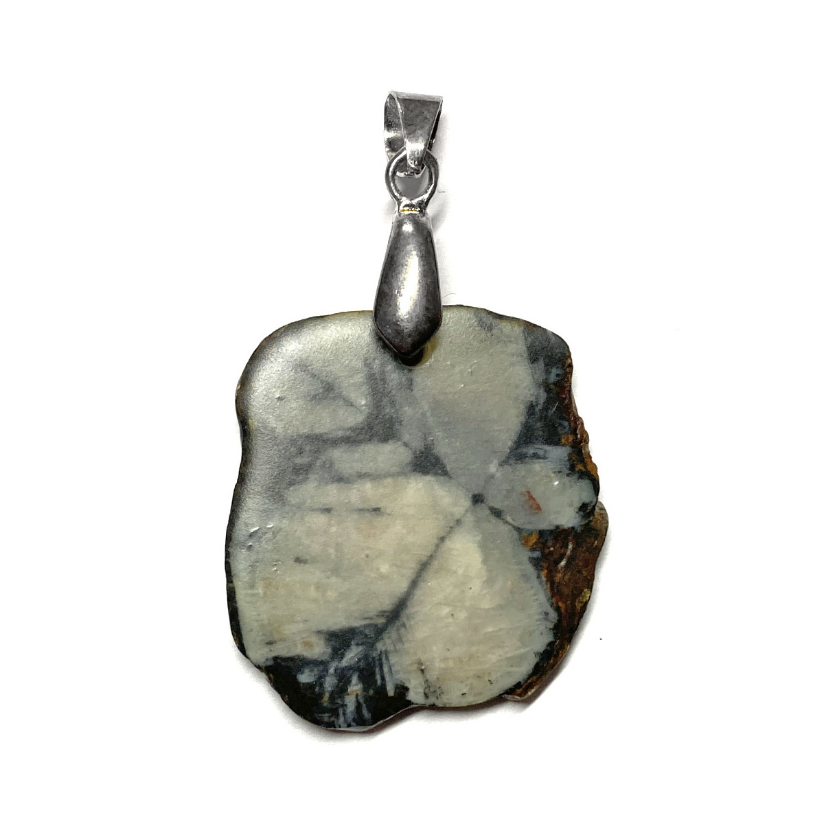 Pendentif en Chiastolite Naturelle