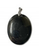 Pendentif Ovale en Obsidienne