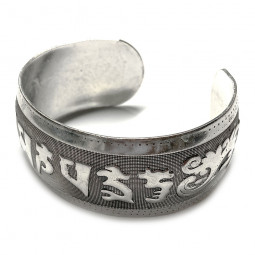 Bracelet Tibétain Mantra en Argent