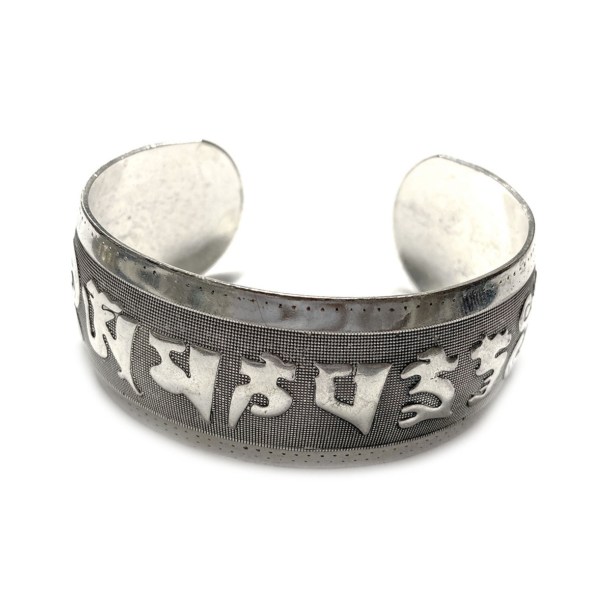 Bracelet Tibétain Mantra en Argent