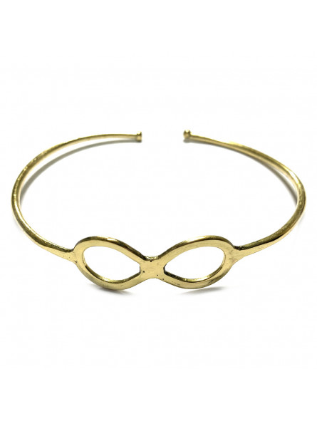 Bracelet en Bronze - Symbole infini