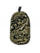 Pendentif en Obsidienne Dorée - Dragon