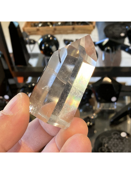 Pointe en Cristal de Roche - 90 Grammes