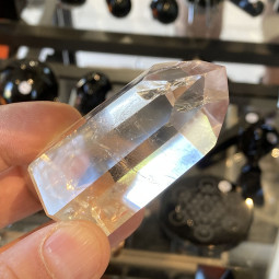 Pointe en Cristal de Roche - 90 Grammes