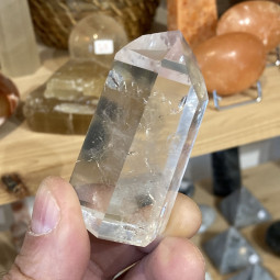 Pointe en Cristal de Roche - 80 Grammes