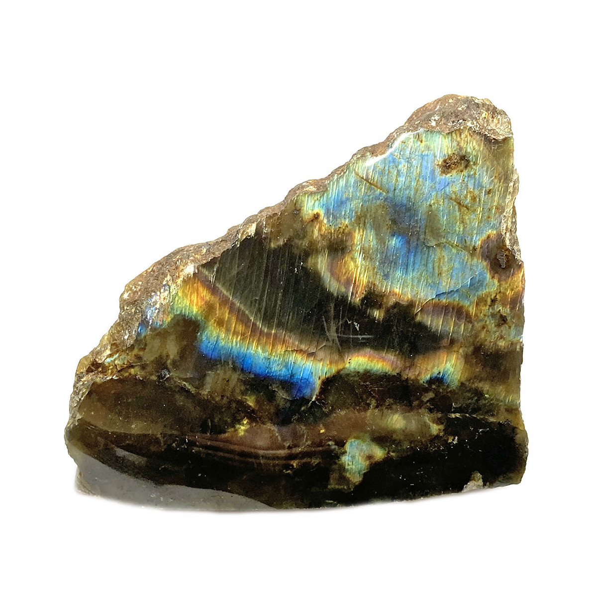 Forme libre en Labradorite - 323 Grammes