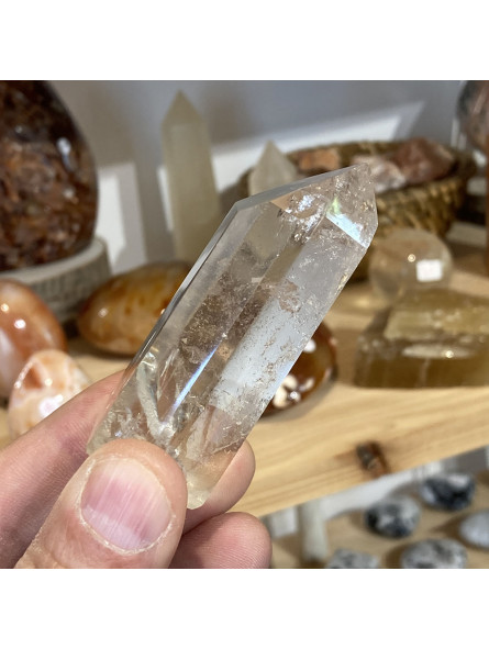 Pointe en Cristal de Roche - 97 Grammes