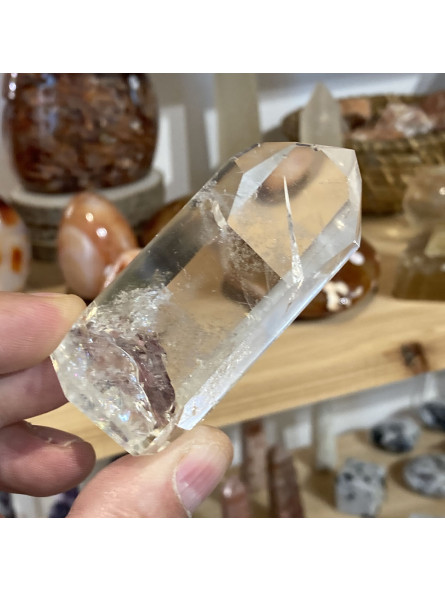 Pointe en Cristal de Roche - 112 Grammes