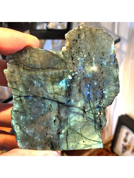 Forme libre en Labradorite - 178 Grammes