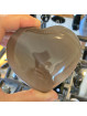 Coeur en Agate Grise - 235 Grammes
