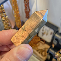 Pointe en Labradorite - 30 Grammes