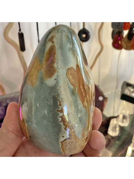Forme libre en Jaspe Polychrome - 792 Grammes