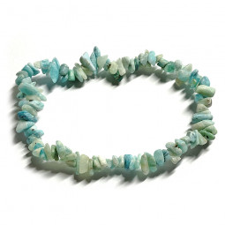 Bracelet en Amazonite Style baroque