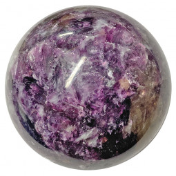 Sphère en Lépidolite Violette EXTRA - 320 Grammes