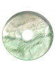 Pendentif en Fluorite Verte - Donut de 4 cm