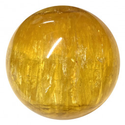 Sphère en Fluorite Jaune - 50 mm