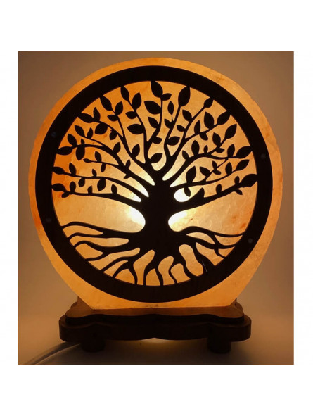 Lampe en Sel de l’Himalaya - Arbre de Vie