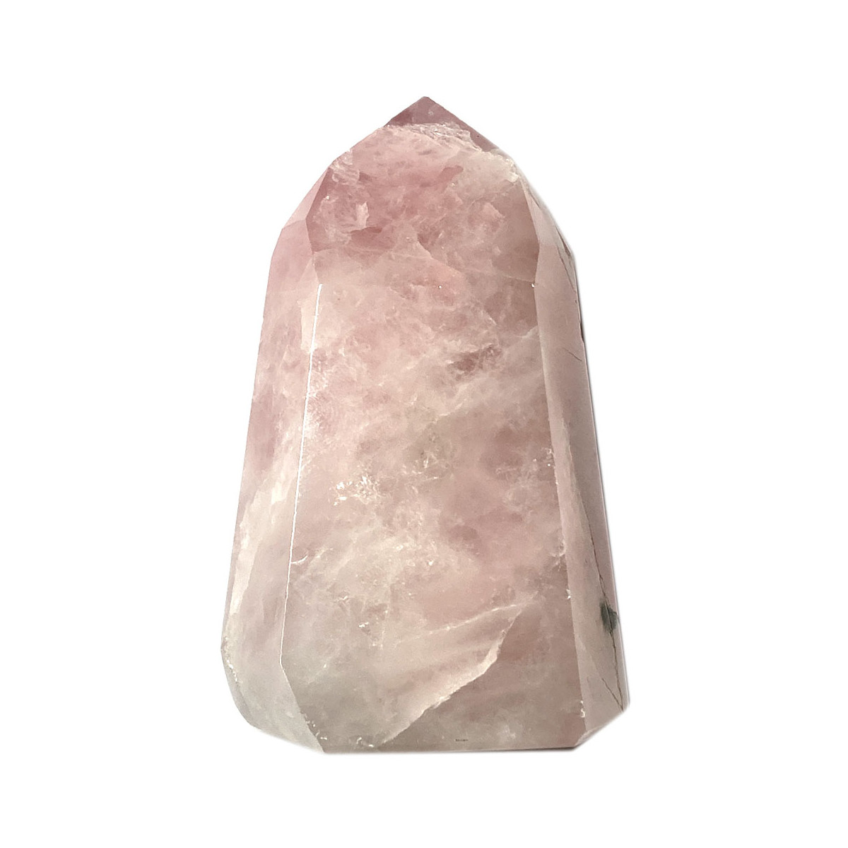 Pointe en Quartz Rose - 84 mm