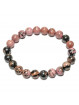 Bracelet en Rhodonite - Boules de 8 mm