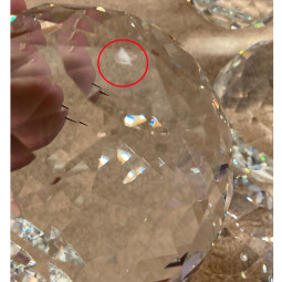 Boule Feng-Shui de Cristal Facetté