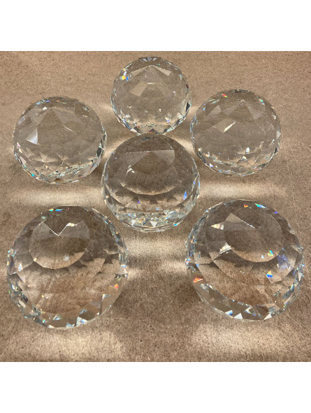 Boule Feng-Shui de Cristal Facetté Boule Feng-Shui de Cristal Facetté
