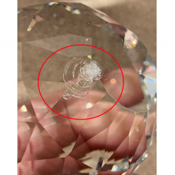 Boule Feng-Shui de Cristal Facetté